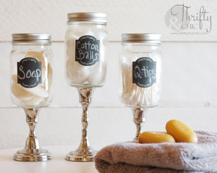 20 Unique Mason Jar DIY Crafts and Projects You'll Love to Try-Mason Jar Apothecary Jars