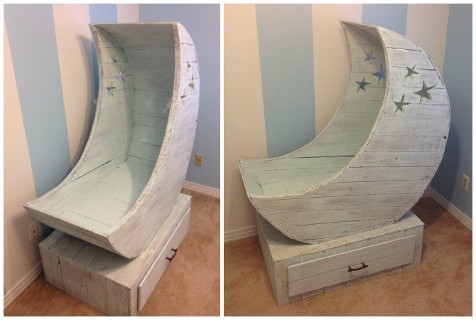 DIY Moon Cot Baby Cradle Crib Bed Instructions