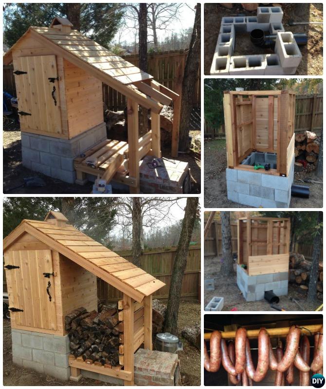 DIY Cedar Smoke House Construction Instructions