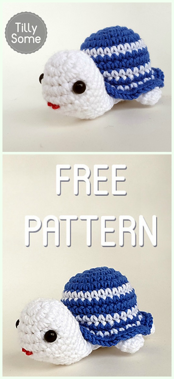 Amigurumi Tilly Some Turtle Crochet Free Pattern - #Crochet; #Turtle; Amigurumi Toy Softies Free Patterns