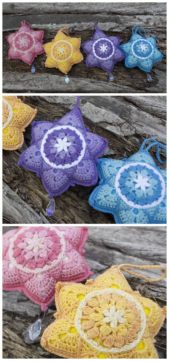 Crochet Star Plush Toys Free Patterns [Instructions]