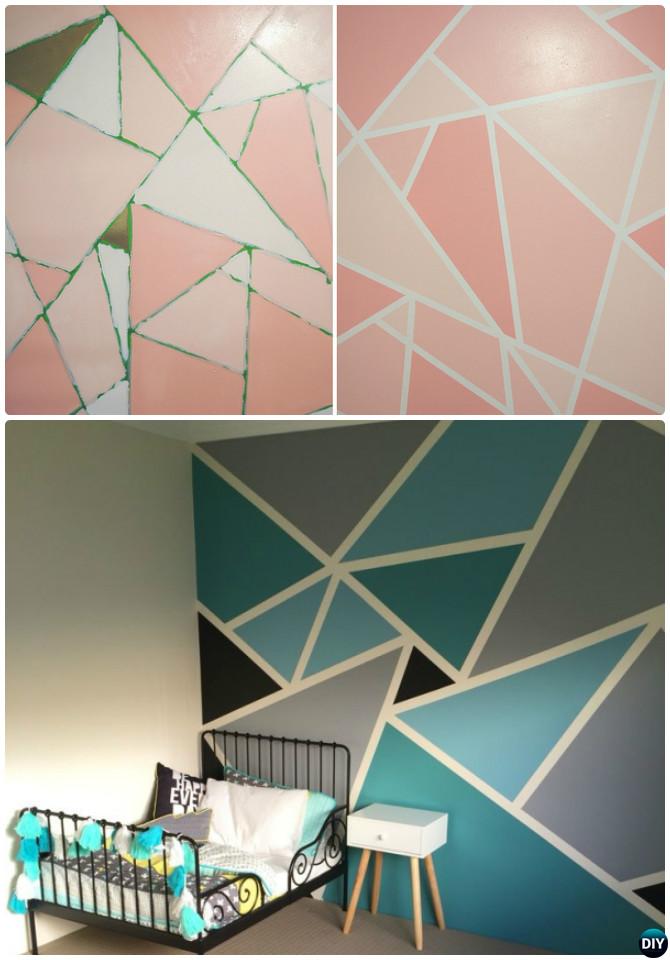 Featured image of post Pattern Wall Painting Ideas For Home : One of the most pleasant aspects of decorating walls with geometric patterns is the choice of the most appropriate designs.