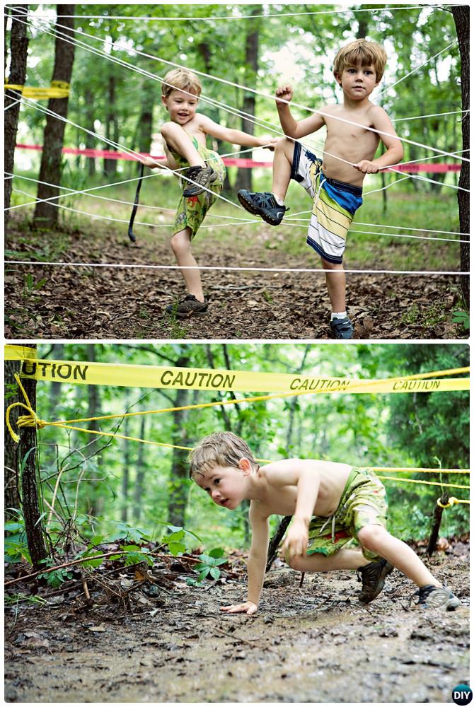 DIY Mud Run -20 DIY Summer Outdoor Games For Kids Adults