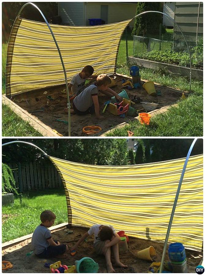 DIY Outdoor PVC Canopy Shelter Instructions