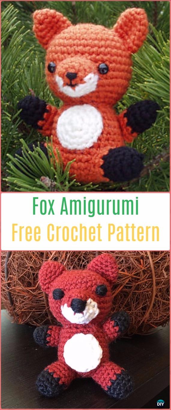 Crochet Fox Amigurumi Free Pattern - Crochet Amigurumi Fox Free Patterns