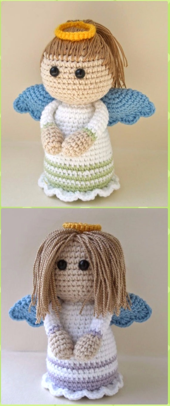 Crochet Lovely Angel Amigurumi Free Pattern - Crochet Angel Free Patterns