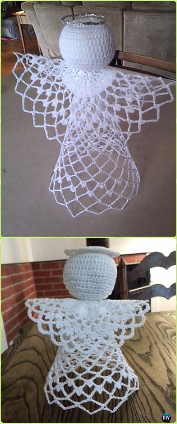 Crochet Tree-Topper Angel Free Pattern - Crochet Angel Free Patterns