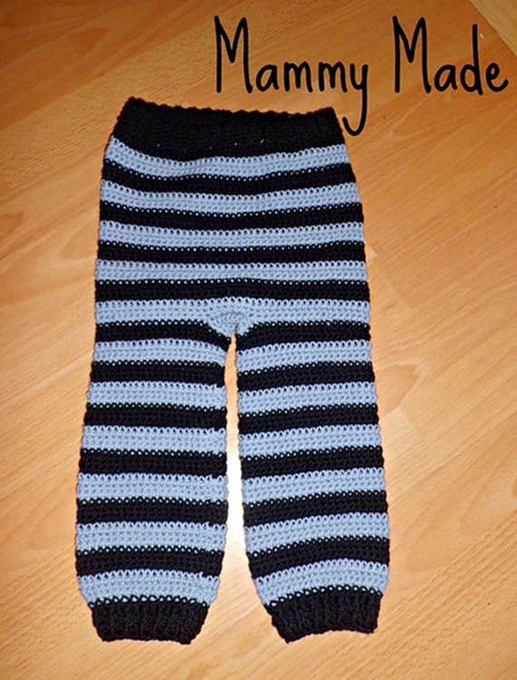 Crochet Longies Free Pattern - Crochet Baby Pants Free Patterns 
