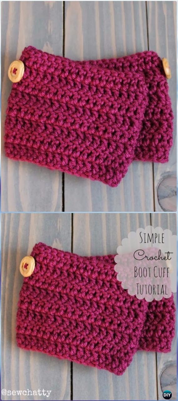 Simple Crochet Boot Cuffs Free Pattern - Crochet Boot Cuffs Free Patterns