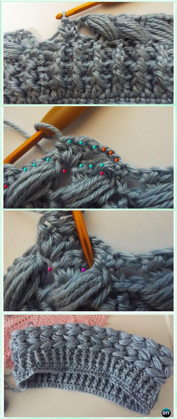 Crochet Braid Puff Stitch Hat Free Pattern and Video Instruction