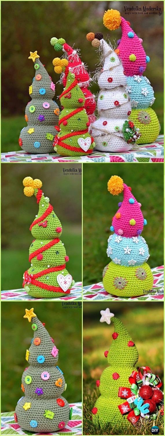 Crochet Amigurumi Christmas Tree Pattern - Crochet Christmas Tree Patterns