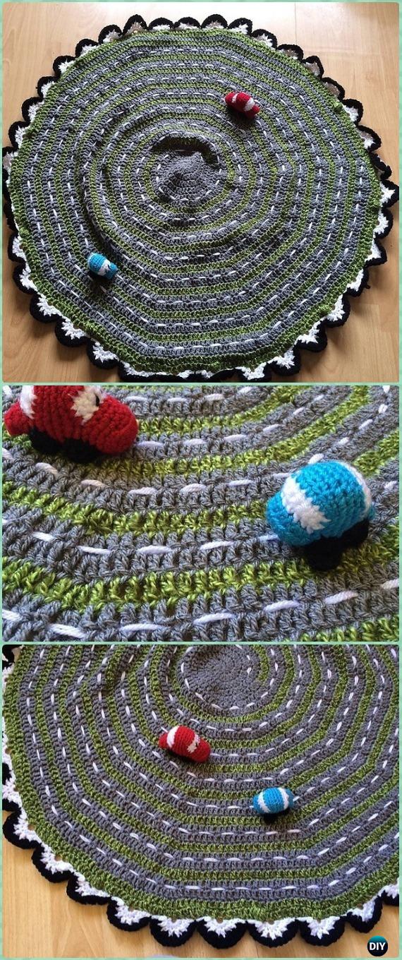 Crochet Circle Blanket Free Patterns