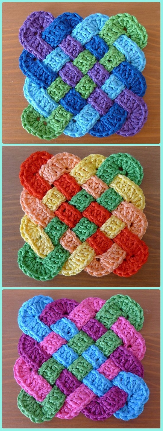 Crochet Celtic Coasters Paid Pattern - Crochet Coasters Free Patterns 