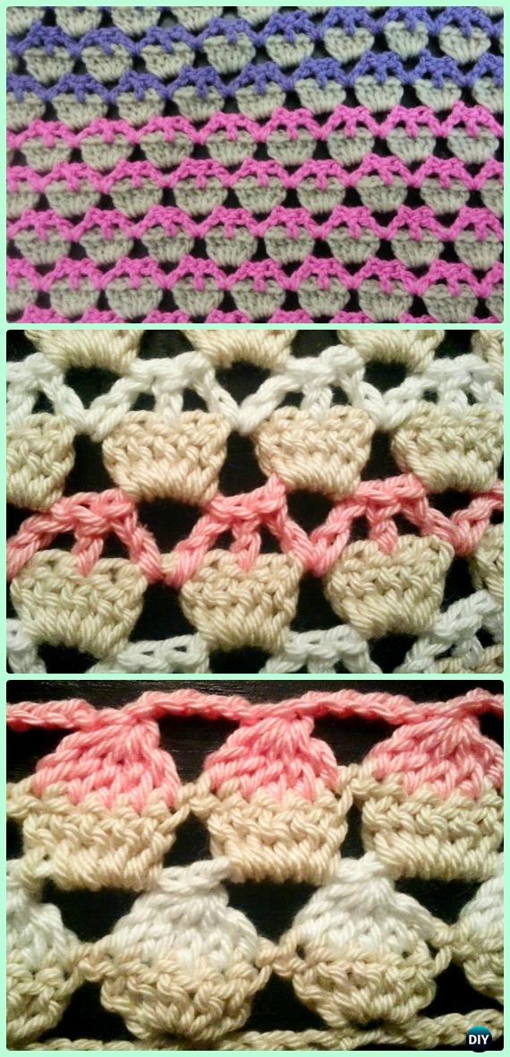 Crochet Cupcake Stitch Free Pattern [Video] 