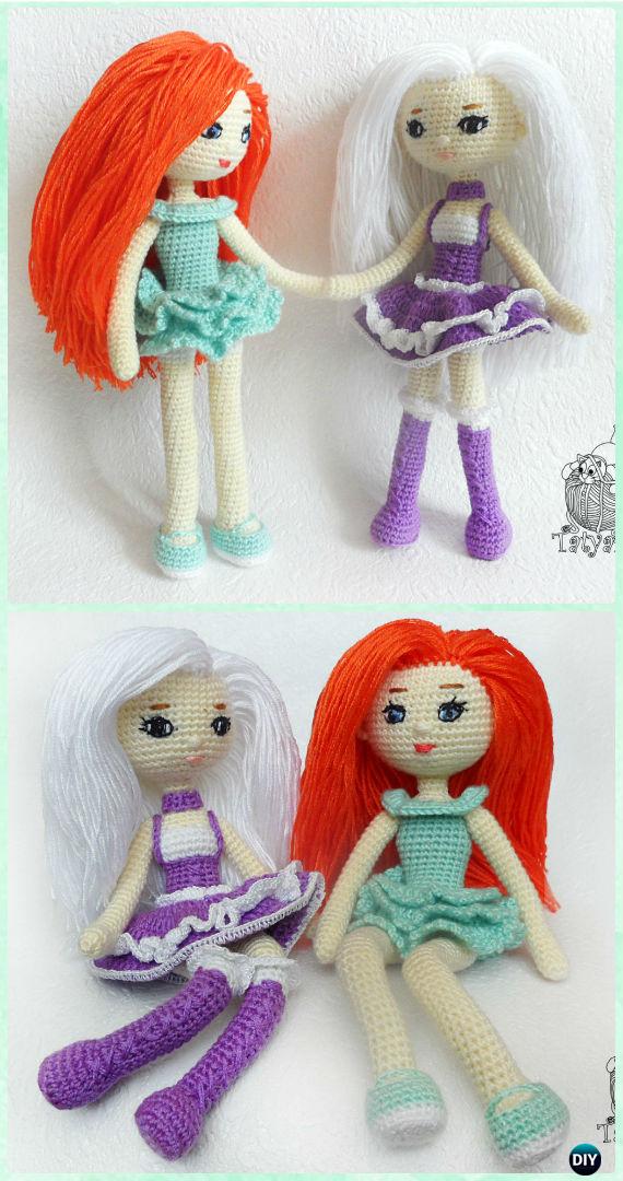 Crochet Amigurumi Doll Adele Free Pattern - Crochet Doll Toys Free Patterns