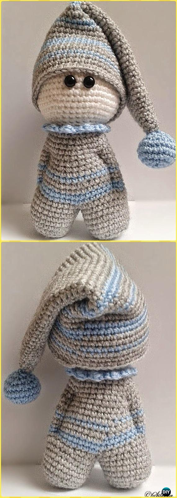 sleepy doll crochet pattern