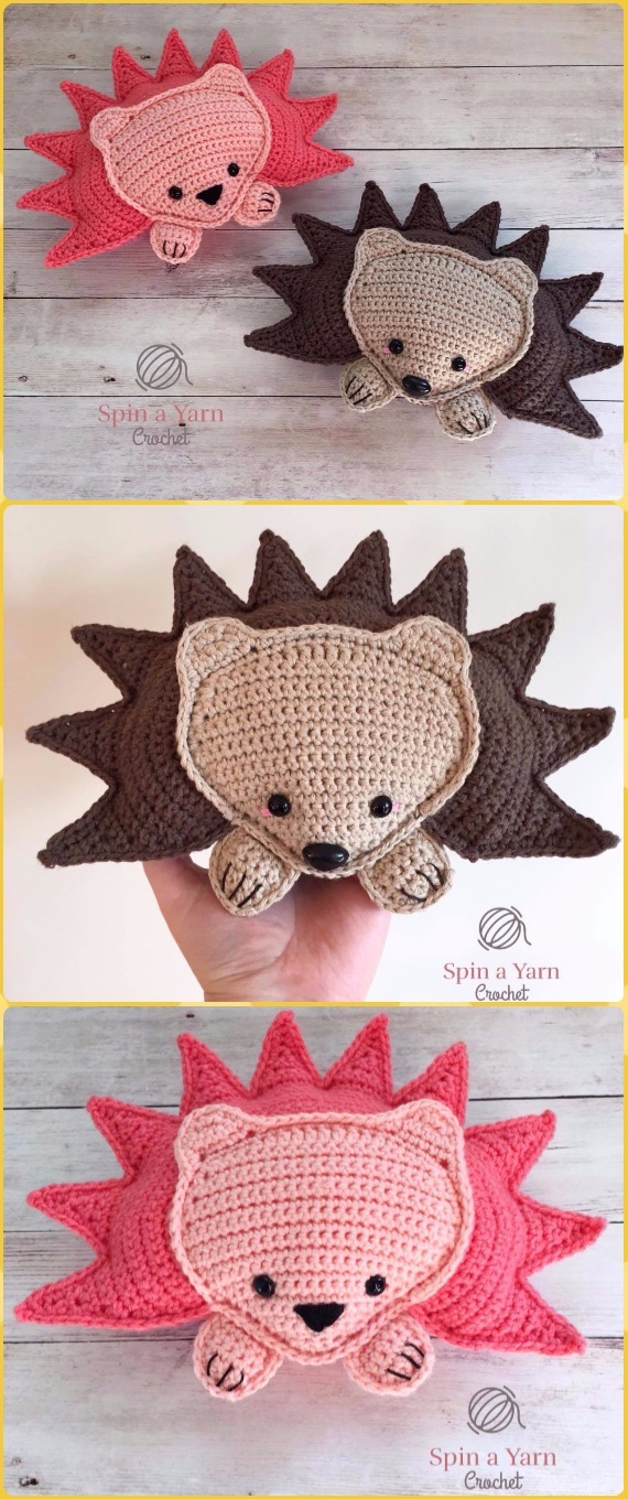 Crochet RagDoll Hedgehog Amigurumi Free Pattern - Crochet Hedgehog Free Patterns