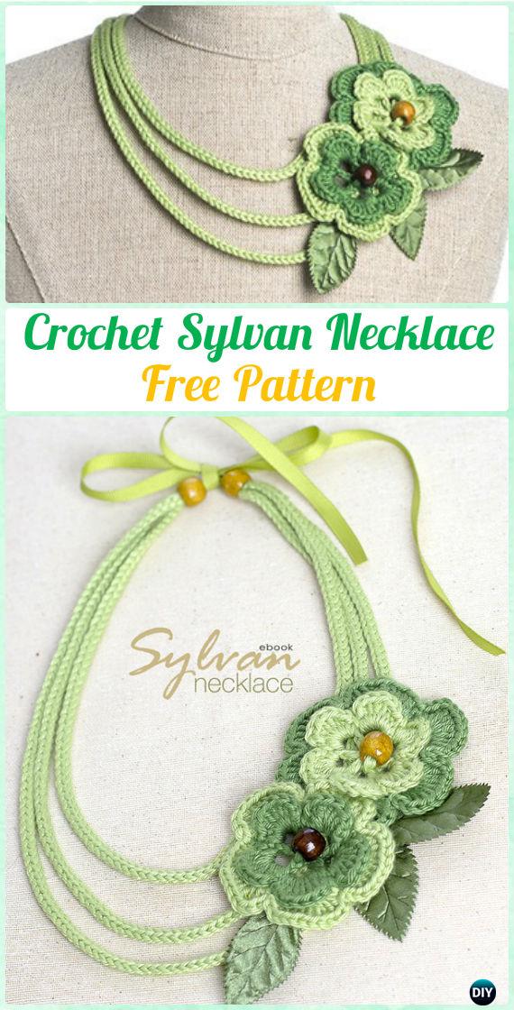 Crochet Sylvan Necklace Free Pattern