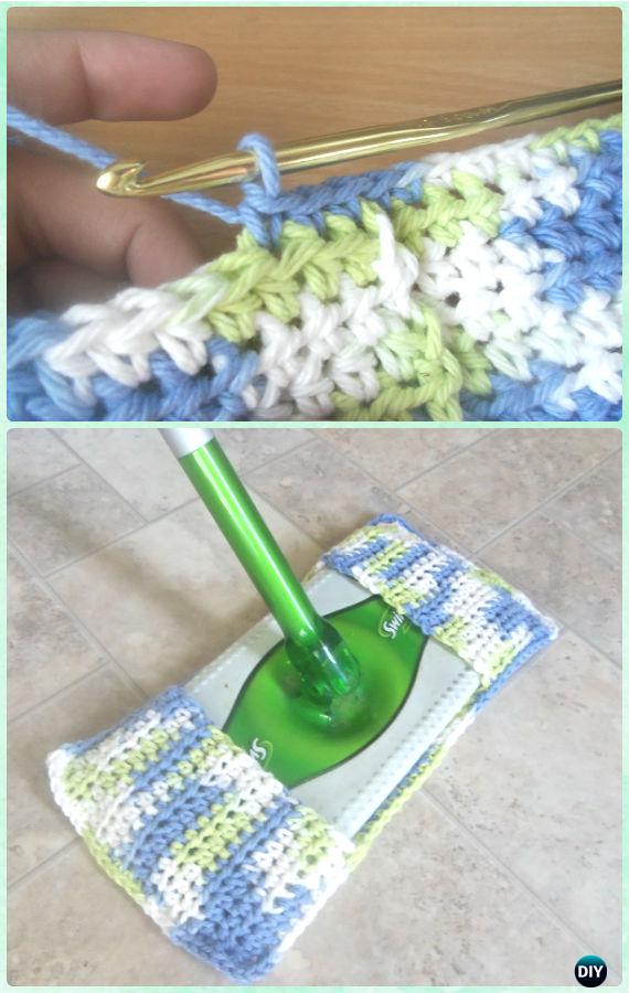 Crochet Easy Swiffer Cover Free Pattern - Crochet Swiffer Pads&Covers Free Patterns