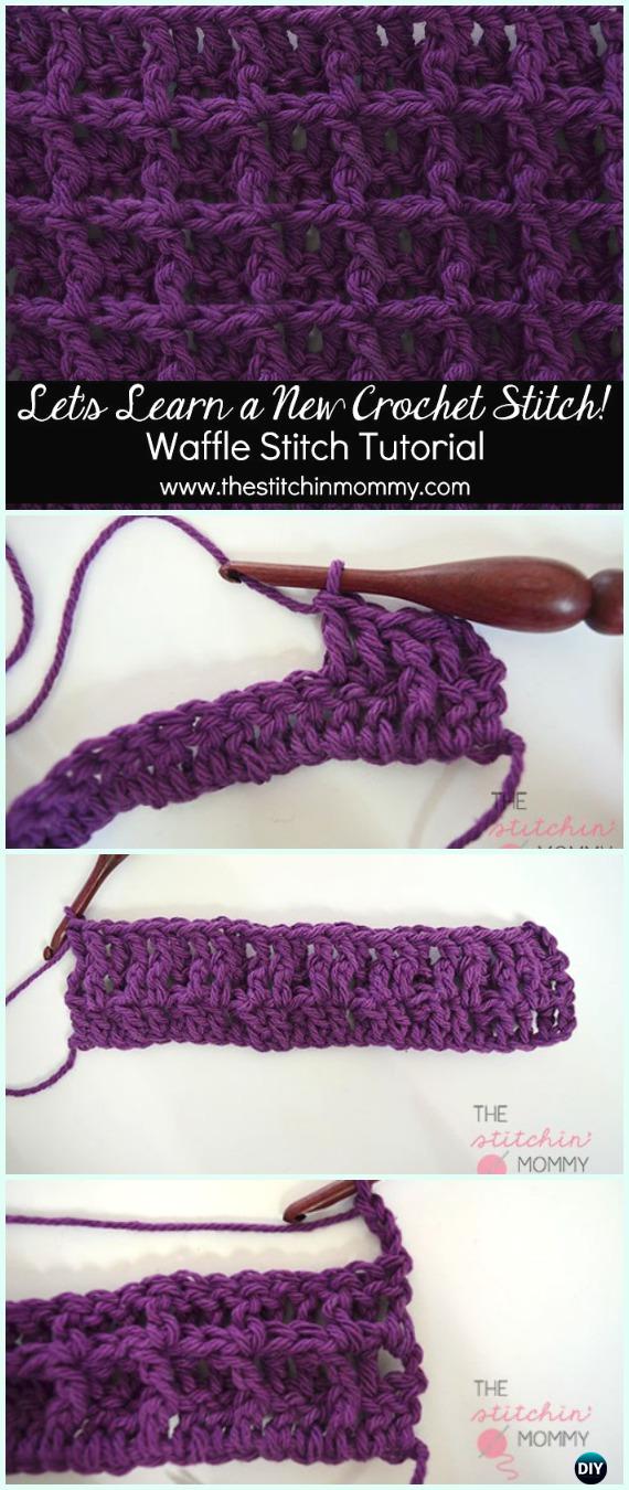 How to Crochet Waffle Stitch Free Written Pattern