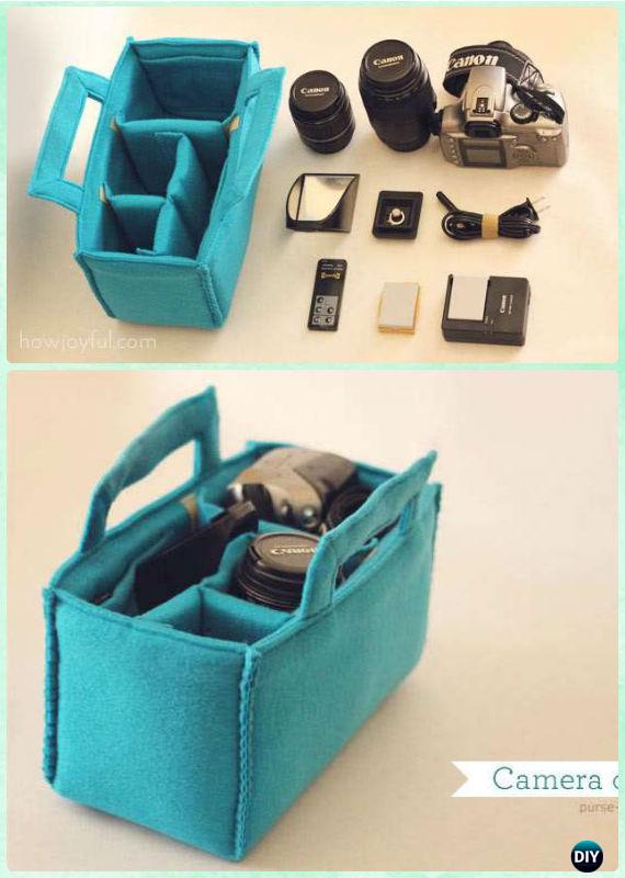 DIY Camera Carrier Insert Instructions - DIY Craft Projects You Can Make and Sell