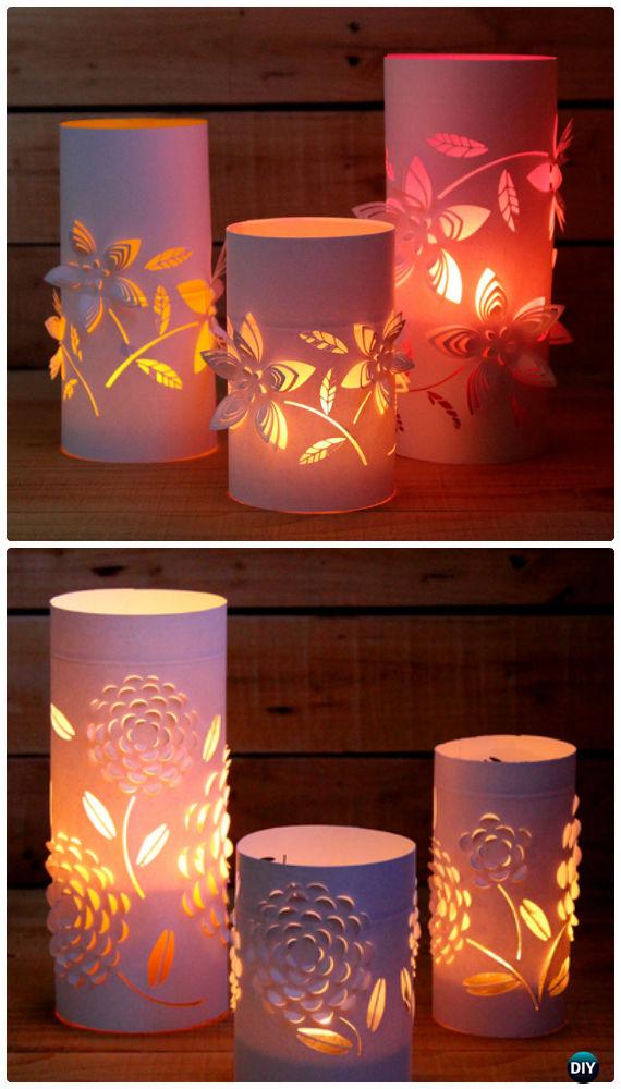 DIY Dimensional Paper Lanterns Instructions - DIY Craft Projects You Can Make and Sell