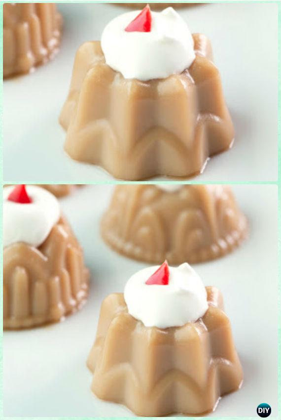Gingerbread Martini Jell Shots Recipe -DIY Holiday Jello Shot Recipes for Christmas