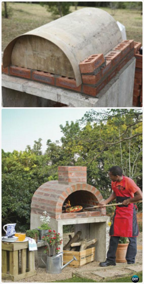 DIY Brick Pizza Oven Instructions - DIY Outdoor Pizza Oven Ideas Projects