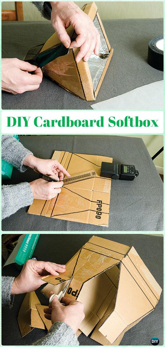 DIY Quick Cardboard Softbox Tutorial - DIY Photography Tips Camera Tricks