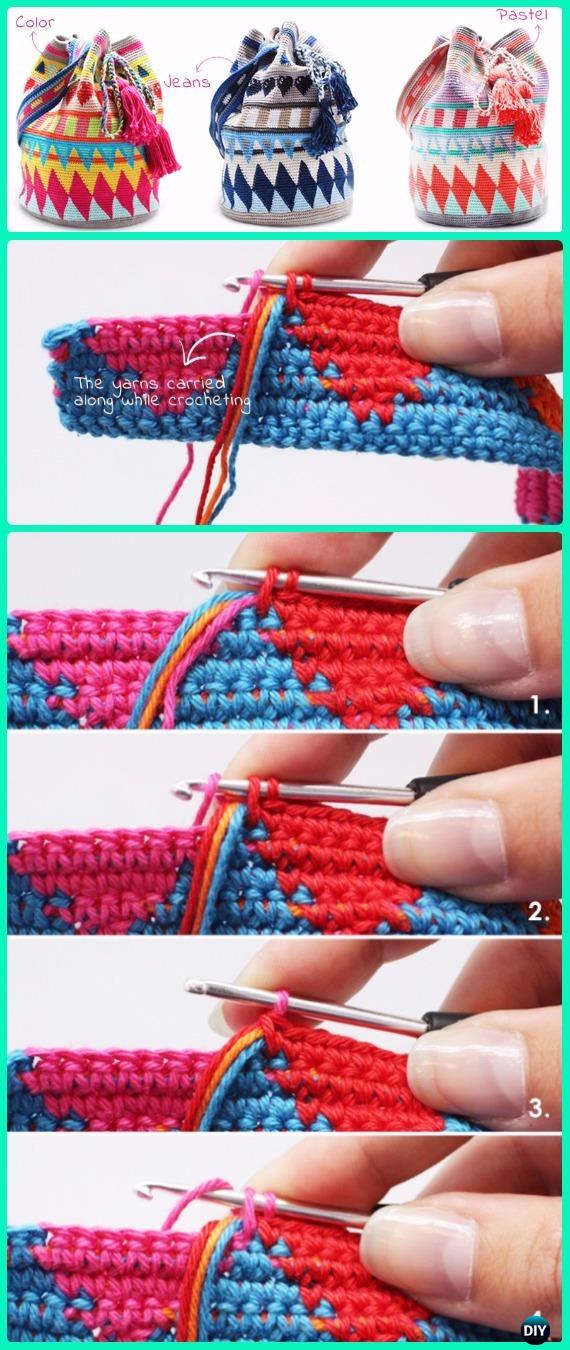 How to Multi-Color Tapestry Crochet Tips and Free Pattern -Tapestry Crochet Free Patterns