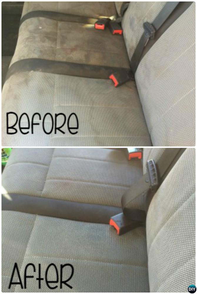 Deep Clean Car Seat-20 Car Cleaning Detailing Tips and Tricks