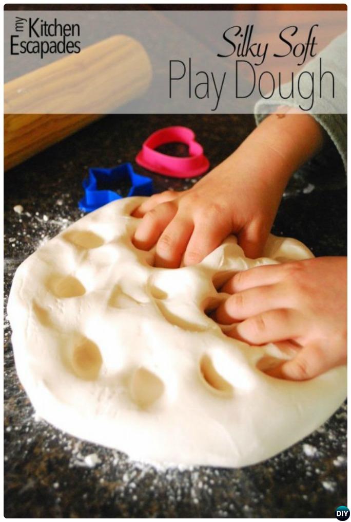 Homemade Play Dough Recipe-20 Indoor Kids Activities