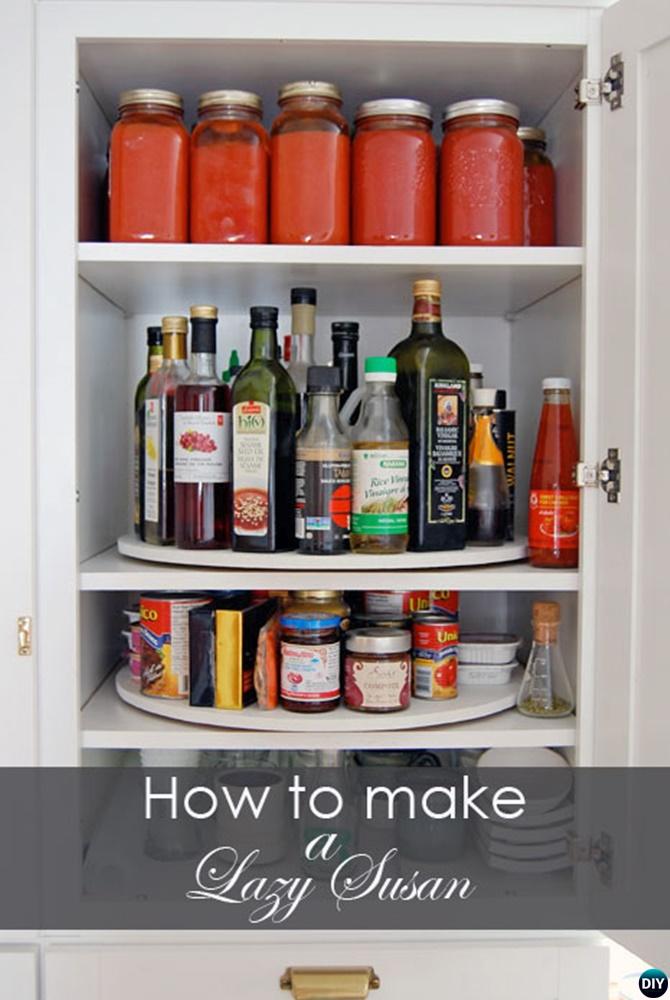 How to Make Lazy Susan Free Plan Instruction