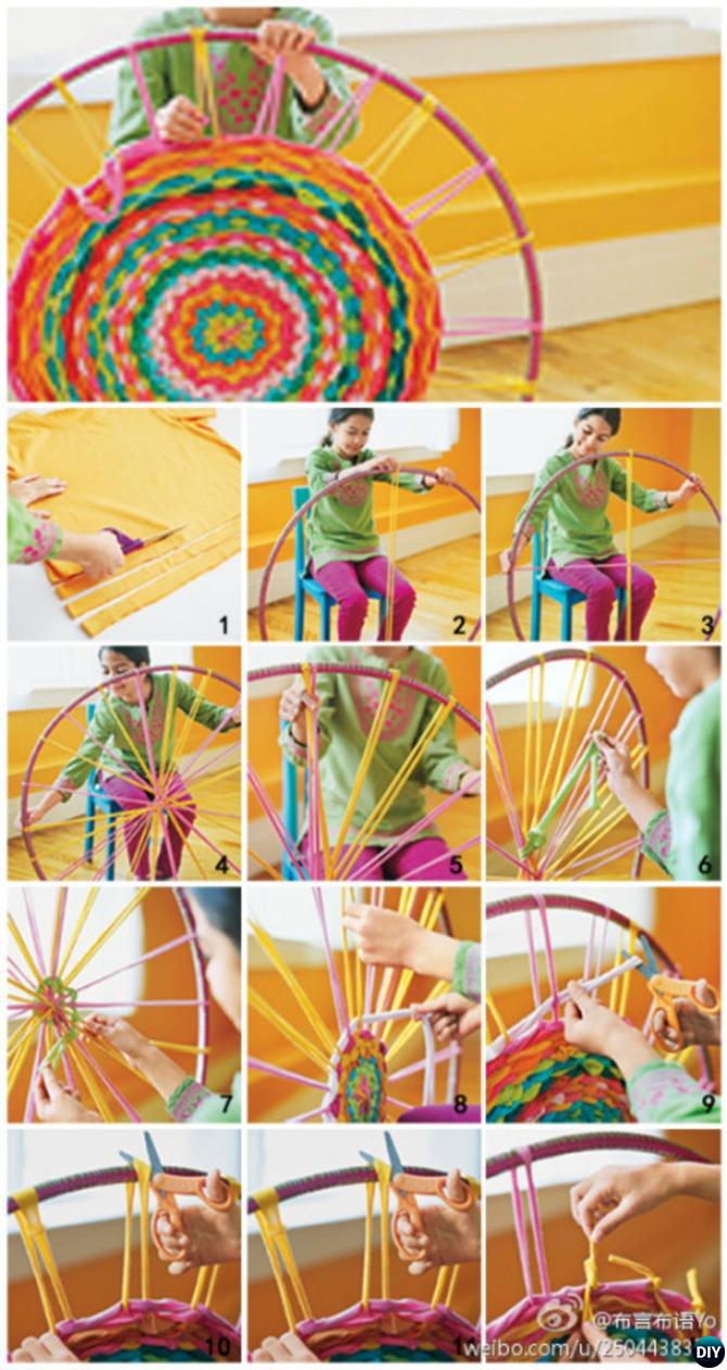 Hula Hoop Rug Instructions-20 Indoor Kids Activities