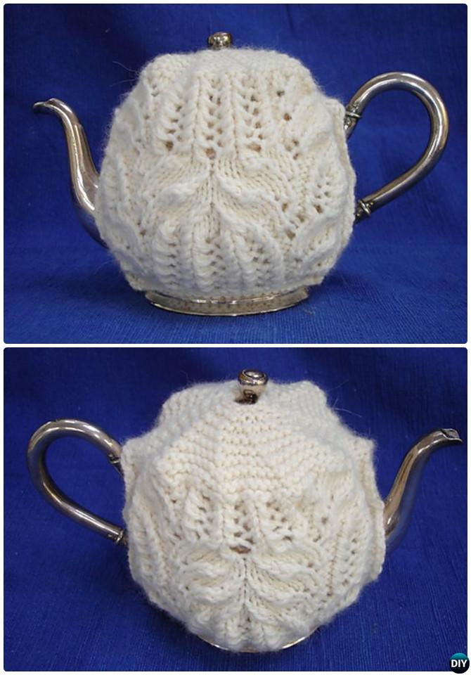 Knit Aunt Jane Tea Cozy Free Pattern-20 Crochet Knit Tea Cozy Free Patterns