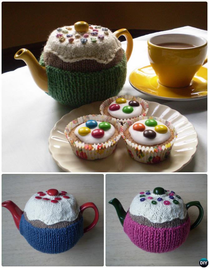 Knit Fairy Cake Tea Cosy Free Pattern-20 Crochet Knit Tea Cozy Free Patterns