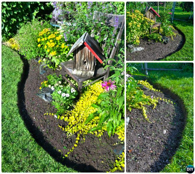 Professional Garden Edging - 20 Creative Garden Bed Edging Ideas Projects Instructions-How to edge flower beds like a pro