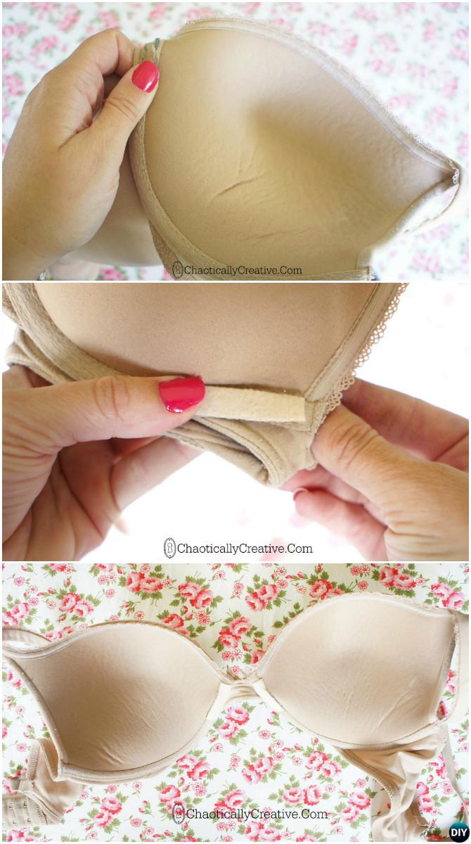 Repair underwire bra with moleskin-20 Lady Girl Fashion Hacks