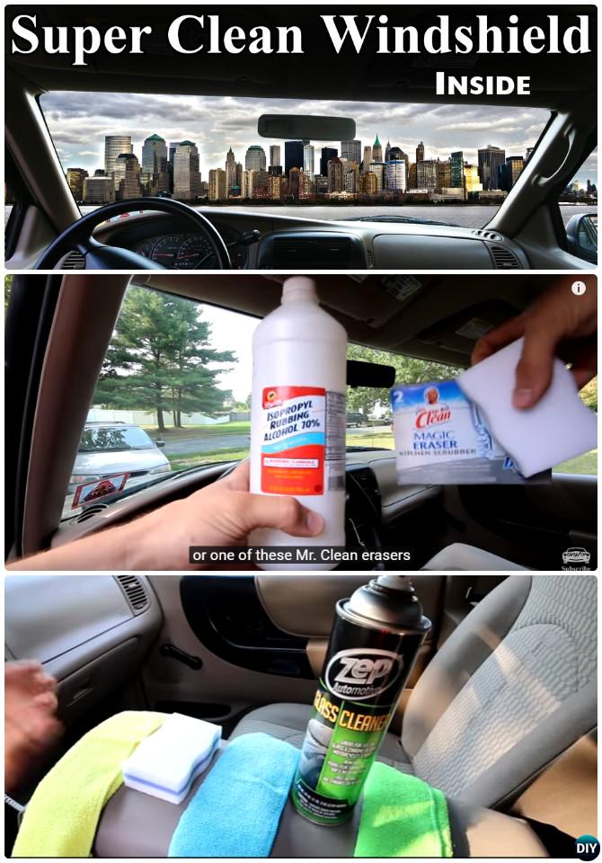 Tips to Clean Windshield Inside-20 Car Cleaning Detailing Tips and Tricks