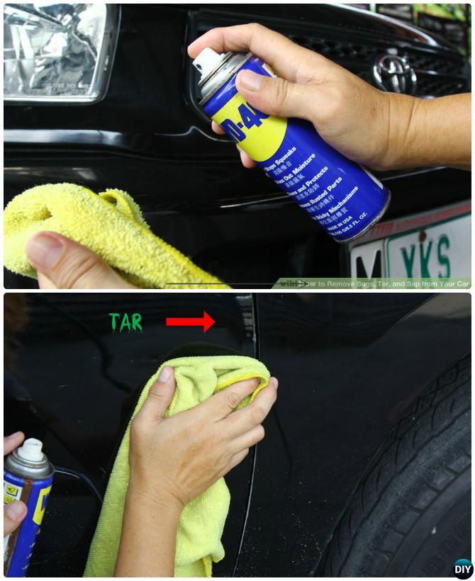Tips to Remove Bugs, Tar, and Sap from Car Body-20 Car Cleaning Detailing Tips and Tricks 