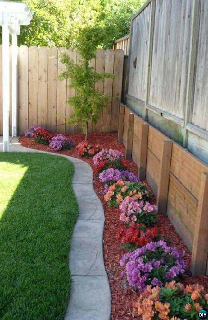 Wide Concrete Paver Garden Edging - 20 Creative Garden Bed Edging Ideas Projects Instructions
