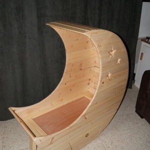 DIY Moon Cot Baby Cradle Crib Bed Instructions