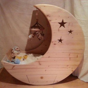 DIY Moon Cot Baby Cradle Crib Bed Instructions