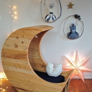 moon shaped crib for sale