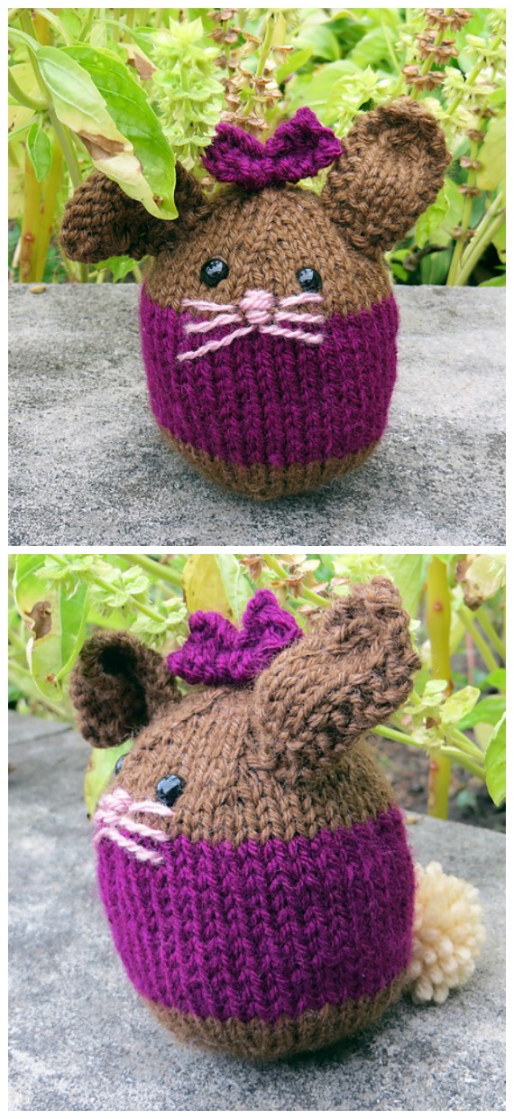 Amigurumi Bunny Ball Knitting Free Pattern - Amigurumi Easter #Bunny; Toy Softies Free #Knitting; Patterns