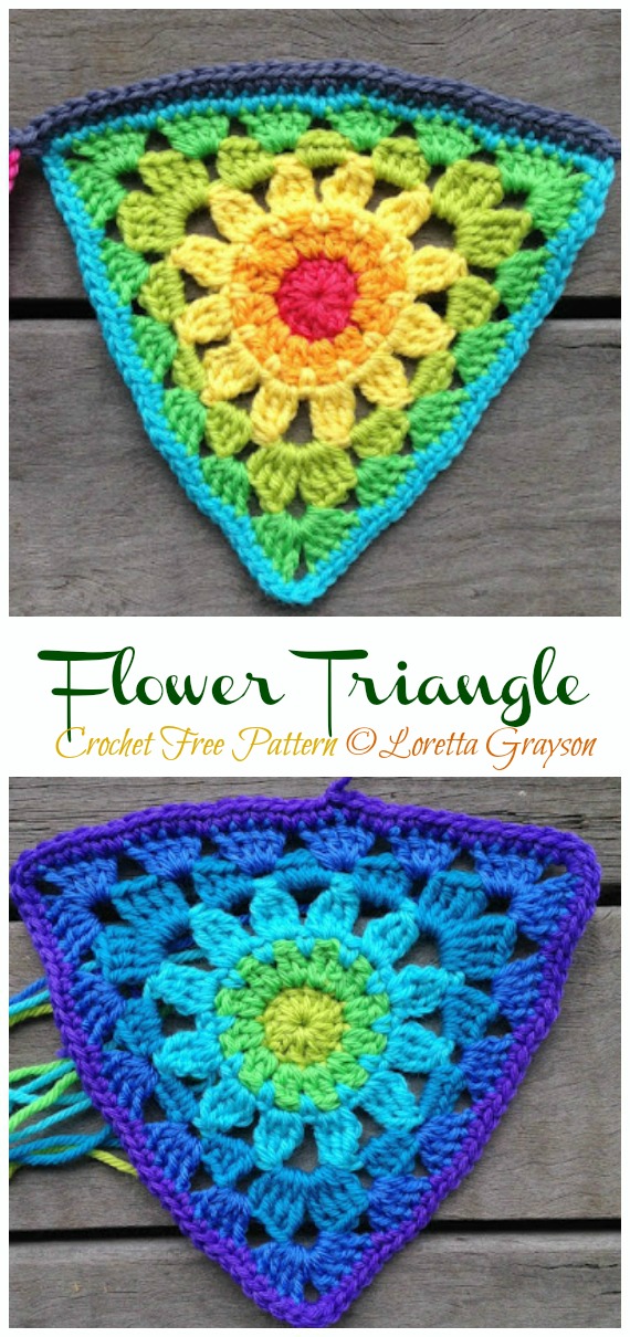 Crochet Triangle Free Patterns & Tutorials 079