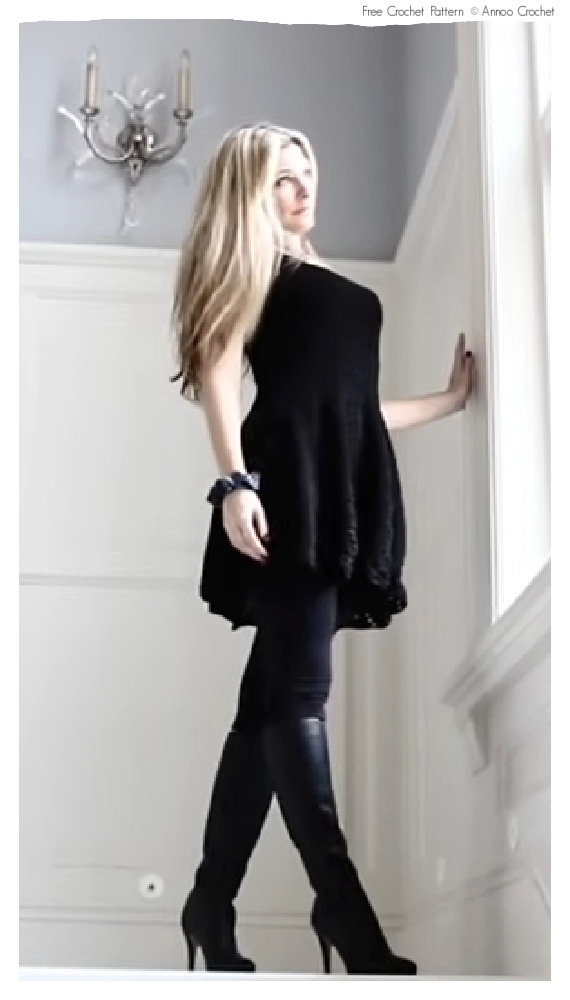vLittle Black Dress Crochet Free Pattern[Video] - #Crochet; Women #Dress;