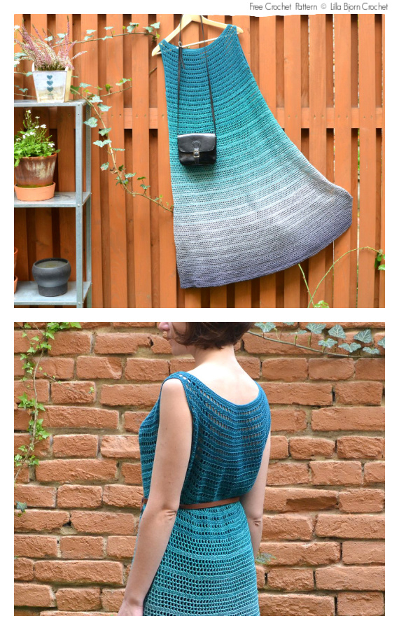 Nori Dress Crochet Free Pattern - #Crochet; Women #Dress;
