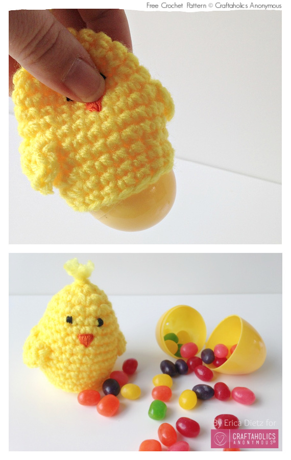 Easter Egg Covers Crochet Free Pattern #Crochet; #Easter;
