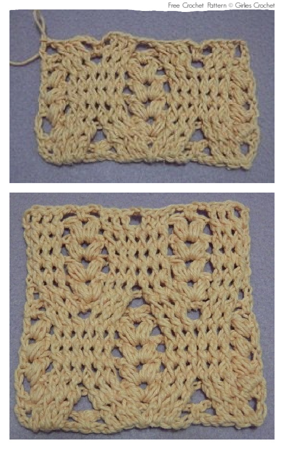 Wheat Stitch Free Crochet Patterns [Video]